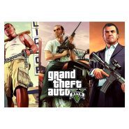 پوستر مدل GTA V کد 1761 | 11*9 سانتی متر | گارانتی اصالت و سلامت فیزیکی کالا