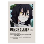 پوستر مدل طرح انیمه شیطان کش demon slayer کد 400 | 11*9 سانتی متر | گارانتی اصالت و سلامت فیزیکی کالا