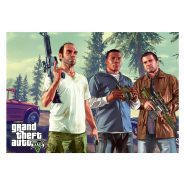 پوستر مدل جی تی ای gta v کد 1974 | 11*9 سانتی متر | گارانتی اصالت و سلامت فیزیکی کالا