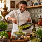 آموزش پاستا پستو جنوایی با مواد اولیه ایرانی؛ طعمی خاص و متفاوت در خانه