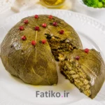 دلمه برگ مو قالبی، جادوی آشپز ایرانی