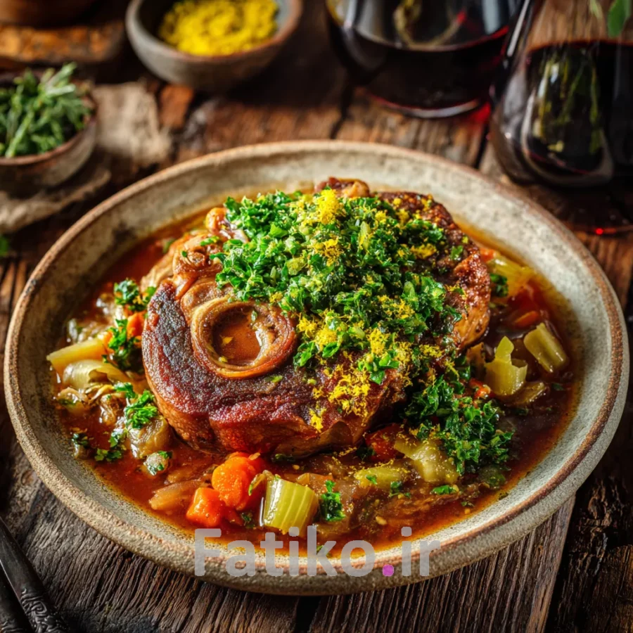 اوسوبوکو (Ossobuco) اصیل ایتالیایی